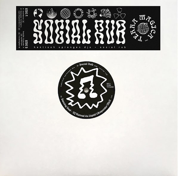 Hektische Sprengen DJ's - SOCIAL RUB EP : 12inch