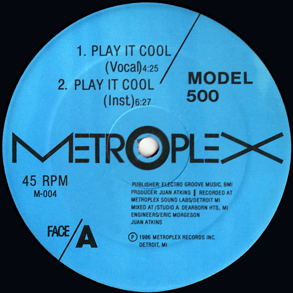 Model 500 - Play It Cool : 12inch