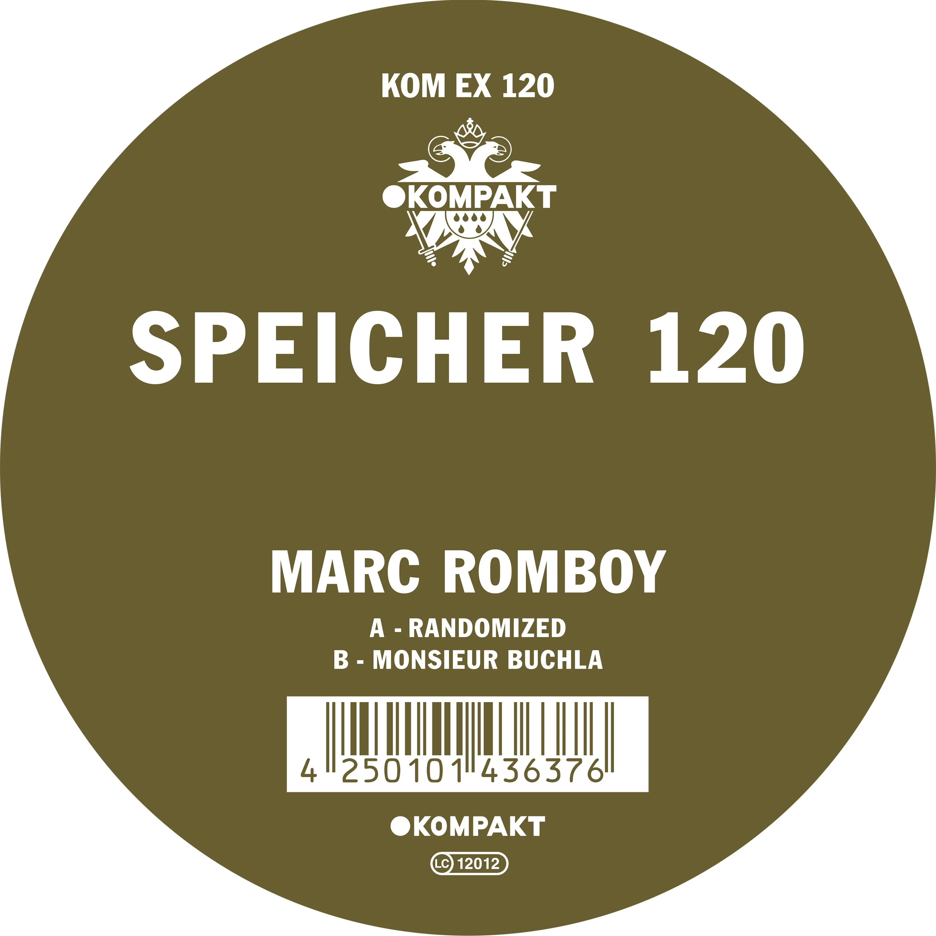 Marc Romboy - Speicher 120 : 12inch
