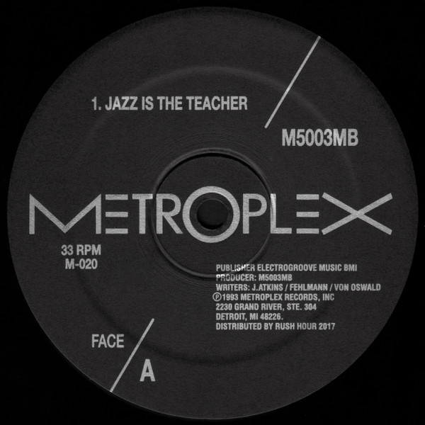 Model 500&3mb - Jazz Is The Teacher : 12inch