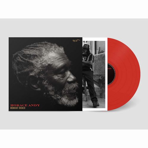 Horace Andy - Midnight Rocker（LTD Red Vinyl）帯付 / 解説/歌詞対訳封入 : LP+DL