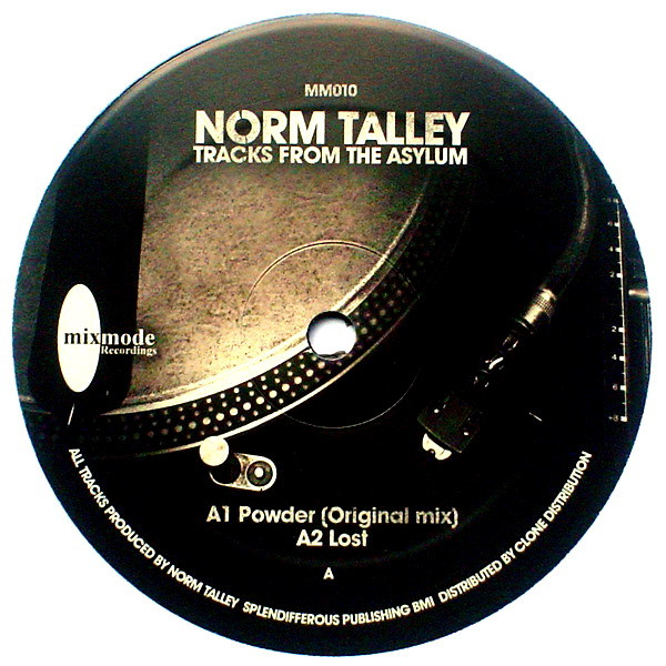 Norm Talley - Tracks From The Asylum : 12inch