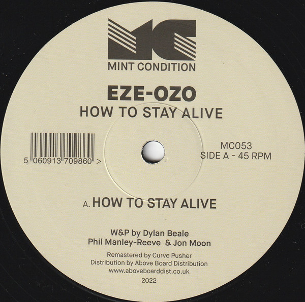 Eze-Ozo - How To Stay Alive : 12inch