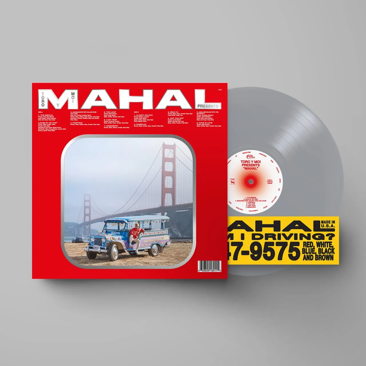 Toro Y Moi - MAHAL (Silver Vinyl LP) : LP