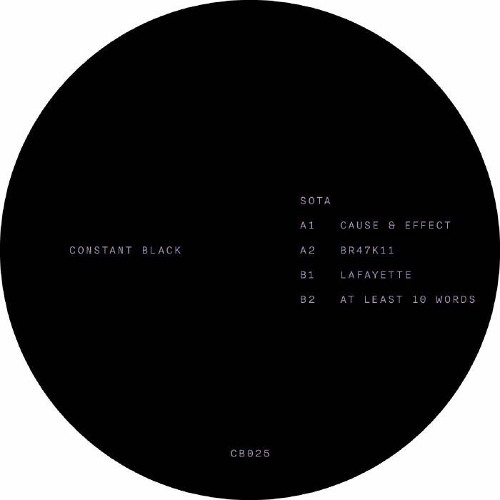 Sota - Cause & Effect : 12inch