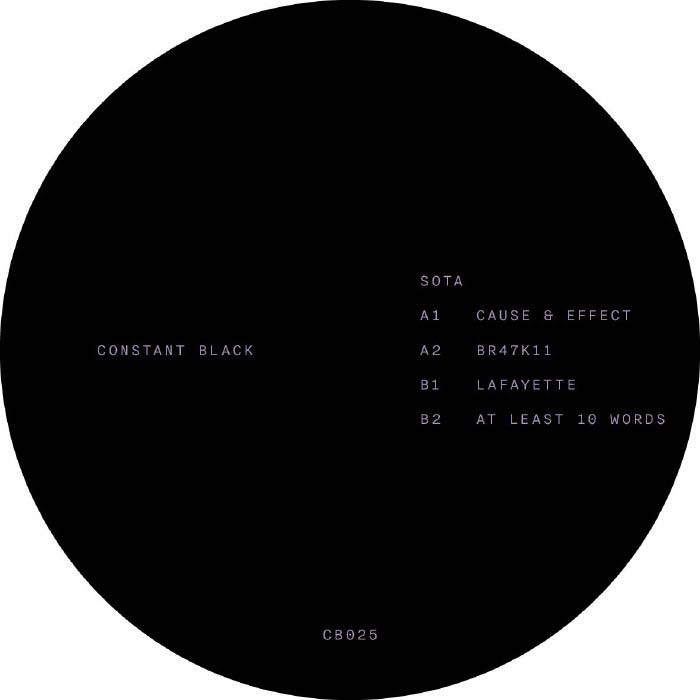 Sota - Cause & Effect : 12inch
