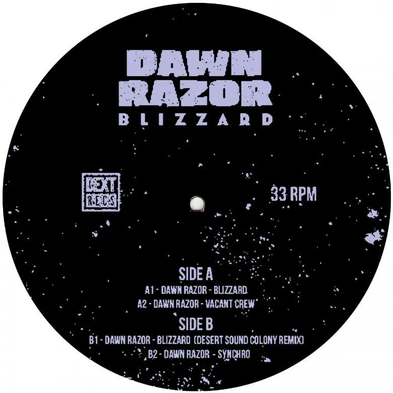Dawn Razor - Blizzard EP : 12inch