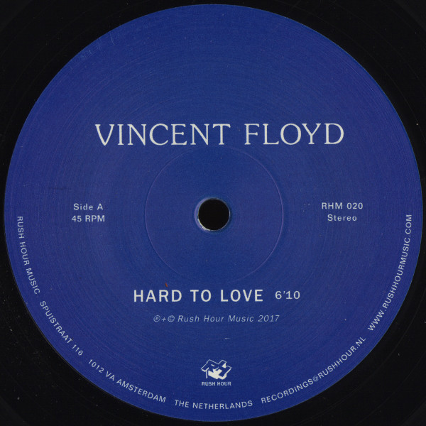 Vincent Floyd - HARD TO LOVE : 10inch