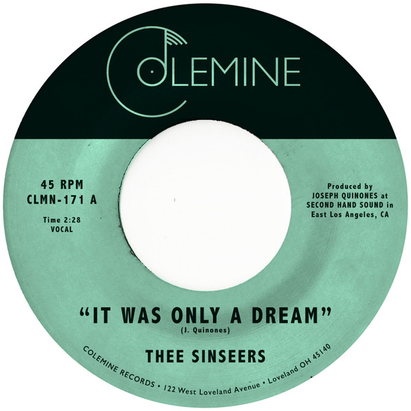 Thee Sinseers - It Was Only A Dream : 7inch