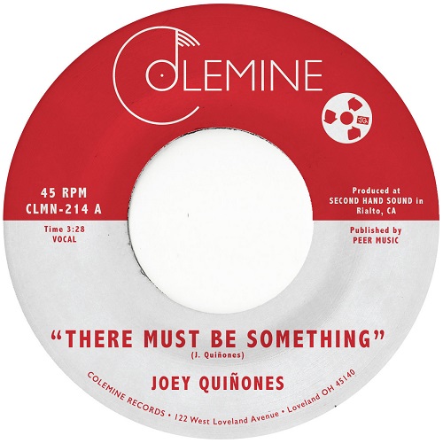 Joey Quinones - There Must Be Something (Clear Vinyl) : 7inch