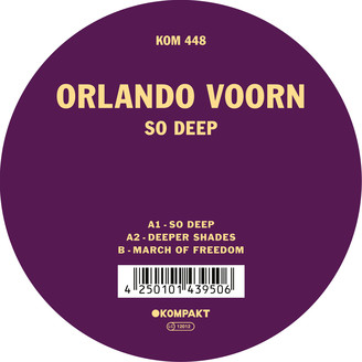 Orlando Voorn - So Deep : 12inch