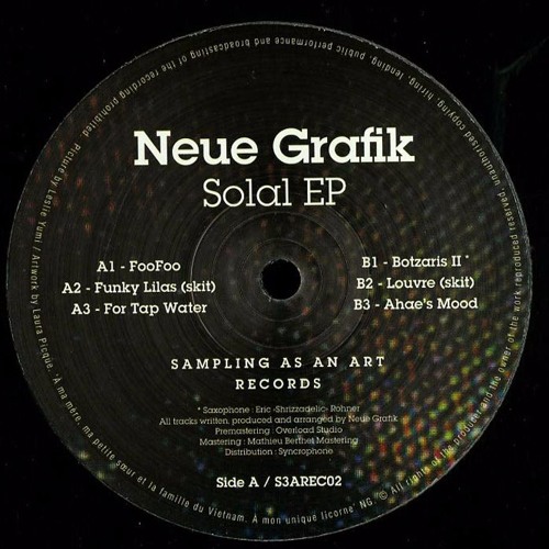 Neue Grafik - Solal EP : 12inch