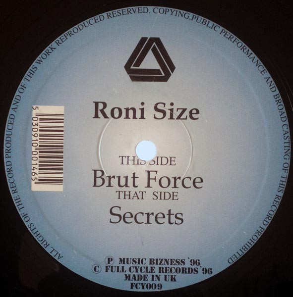 Roni Size - Brut Force / Secrets : 12inch