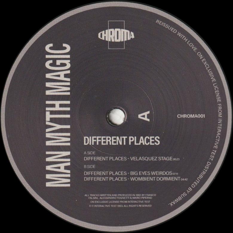 Man Myth Magic - Different Places : 12inch