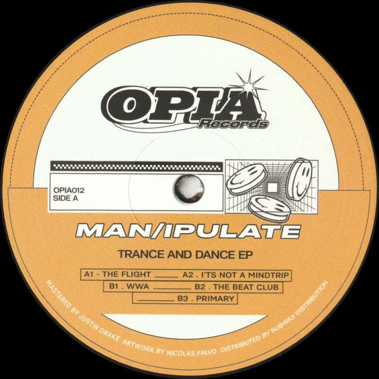 Man/Ipulate - Trance and Dance EP : 12inch