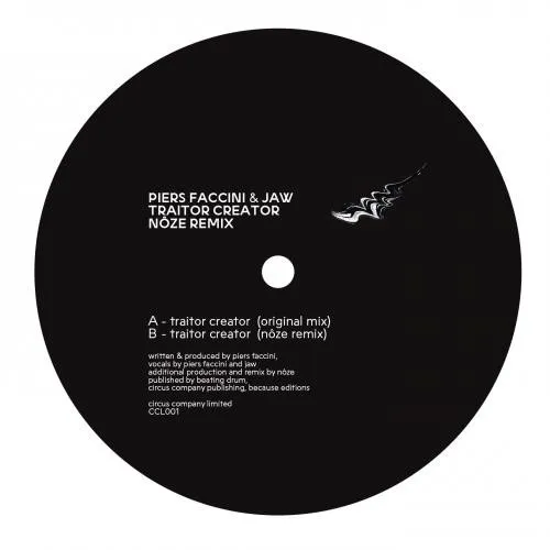 Piers Faccini & Jaw - Traitor Creator,noze Remix : 12inch