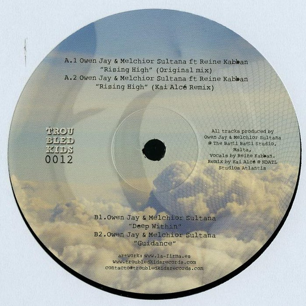 Owen Jay & Melchior Sultana - Rising High EP : 12inch