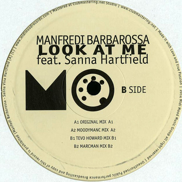 Manfredi Barbarossa / Sanna Hartfield - Look At Me : 12inch