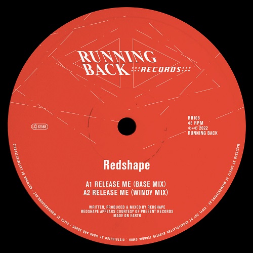 Redshape - Release Me : 12inch