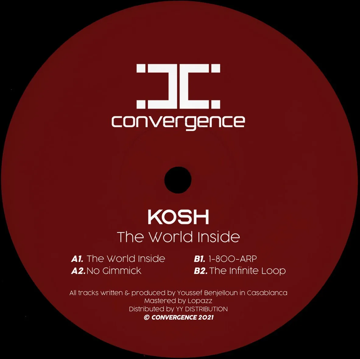 Kosh - THE WORLD INSIDE : 12inch