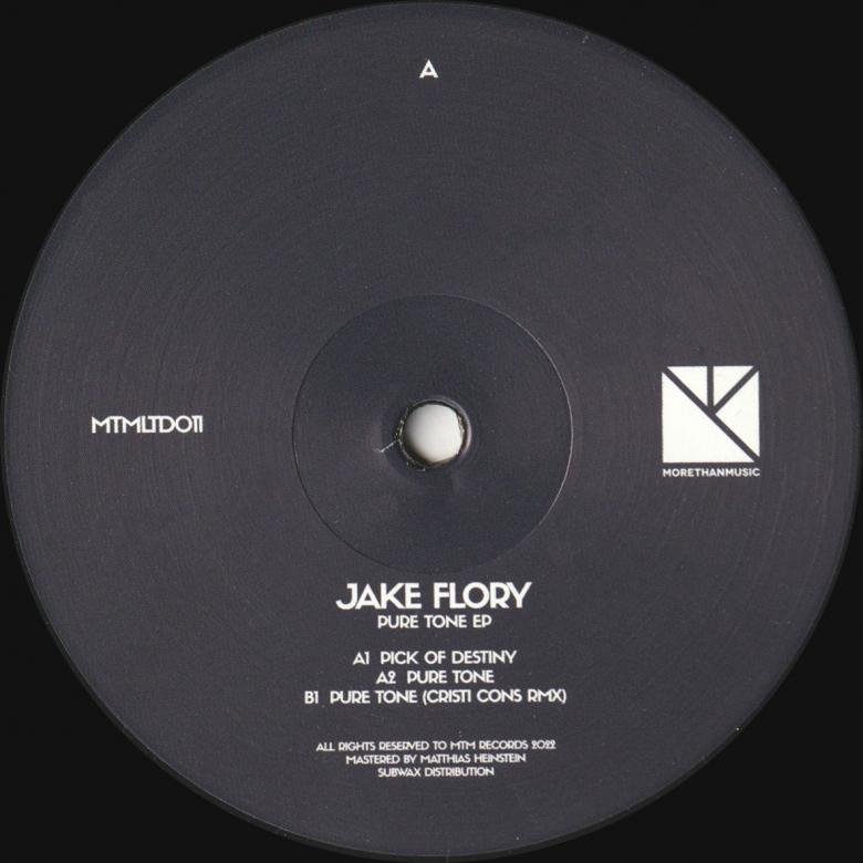 Jake Flory - Pure Tone (Incl. Cristi Cons Remix) : 2x12inch