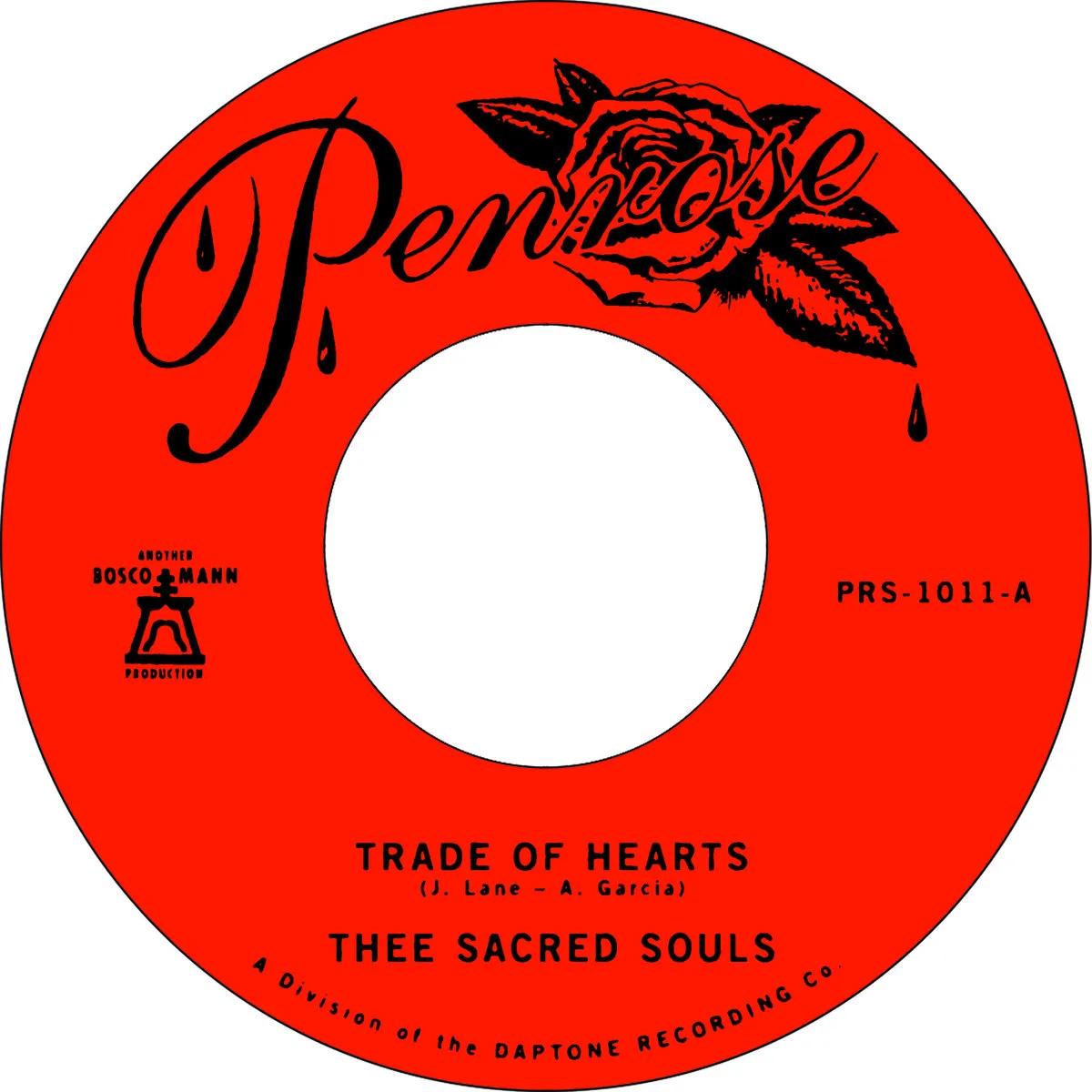Thee Sacred Souls - Trade of Hearts / Let Me Feel Your Charme : 7inch
