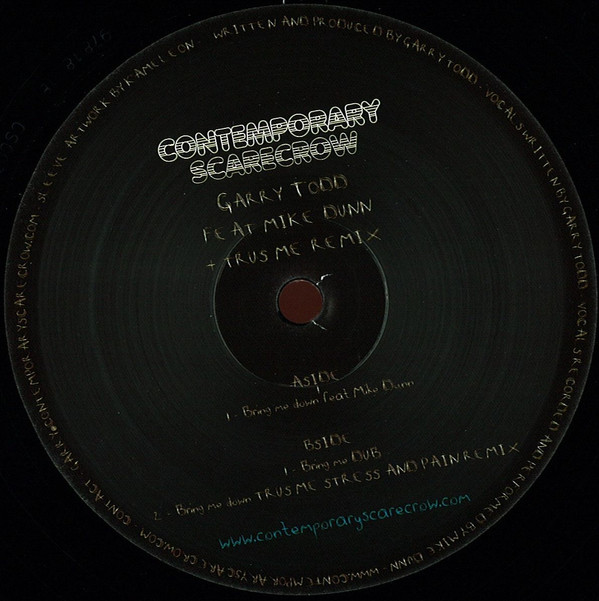 Garry Todd - Bring Me Down : 12inch