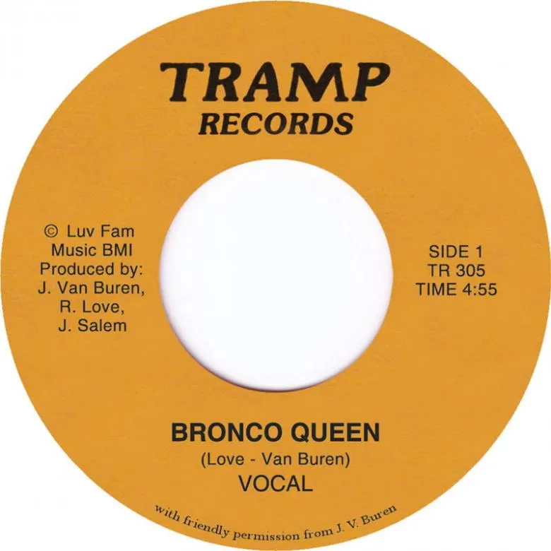 Van Buren - Bronco Queen : 7inch
