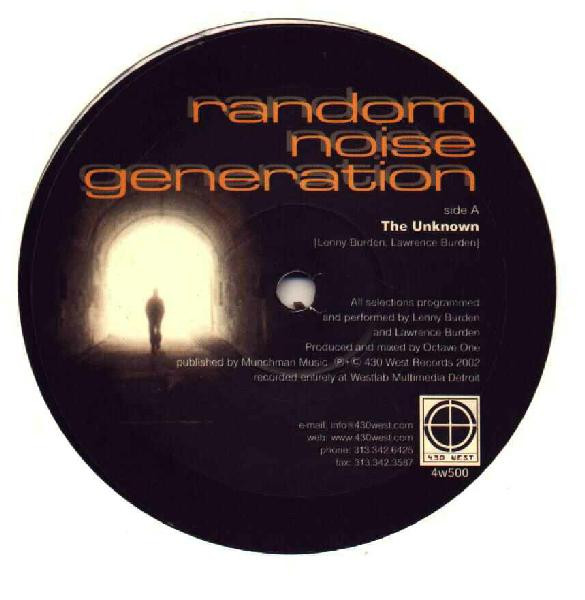 Random Noise Generation - The Unknown : 12inch
