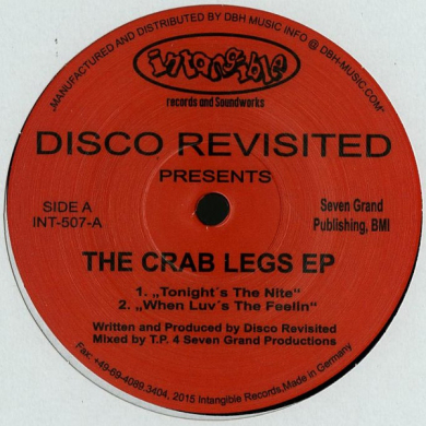 Disco Revisited - The Crab Legs EP : 12inch