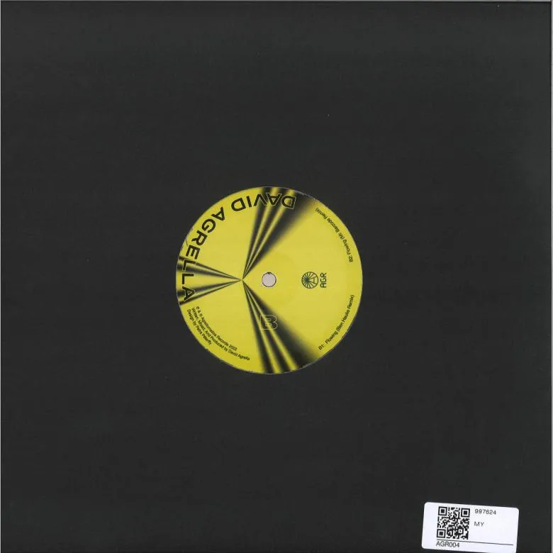 David Agrella - Flowing (feat Sabotage/Ben Hauke/Mr Barcode mixes) : 12inch