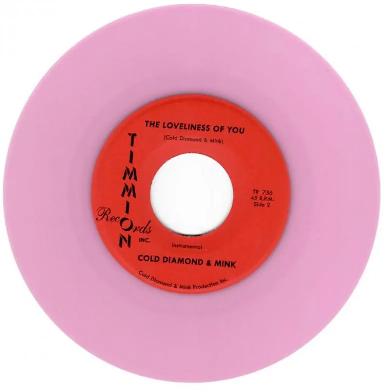 Carlton Jumel Smith & Cold Diamond & Mink - The Loveliness Of You (Magenta vinyl, limited edition ) : 7inch