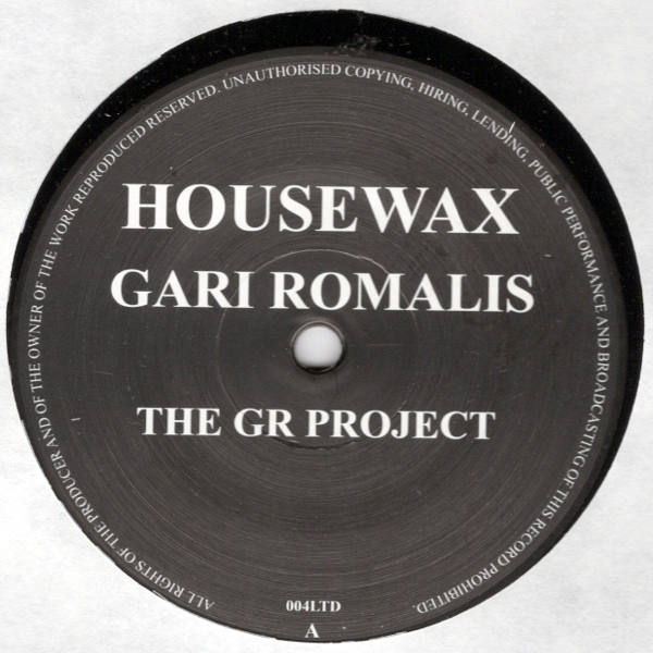 Gari Romalis - The GR Project : 12inch