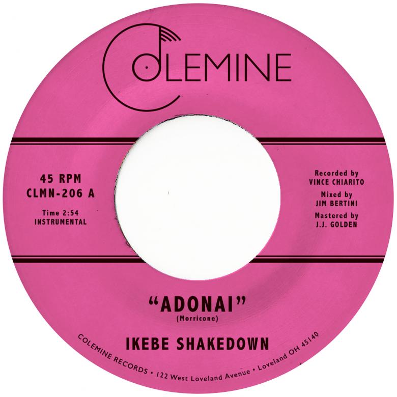 Ikebe Shakedown - Adonai (Transparent Blue Vinyl 7") : 7inch