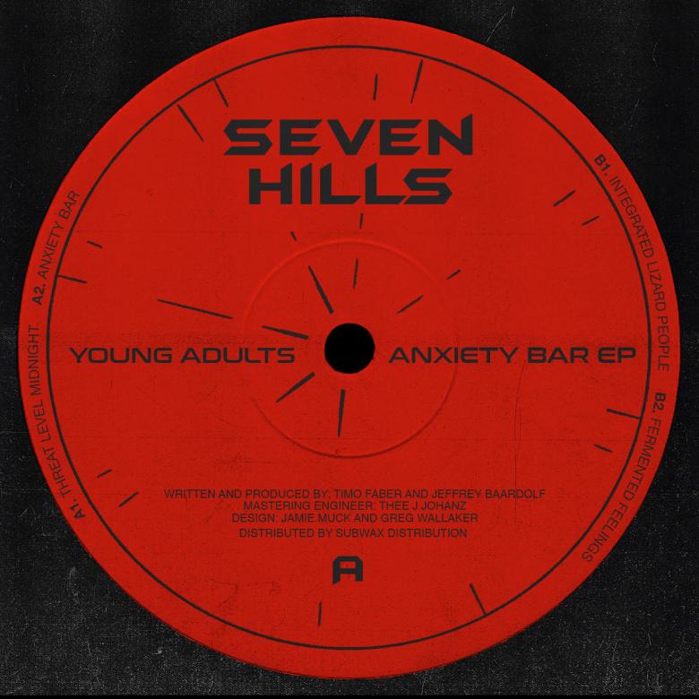 Young Adults - Anxiety Bar EP : 12inch