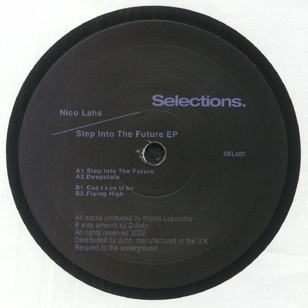 Nico Lahs - Step Into The Future EP : 12inch