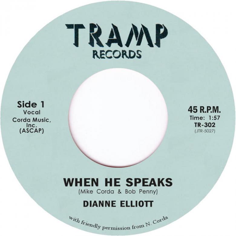Dianne Elliott - When He Speaks : 7inch