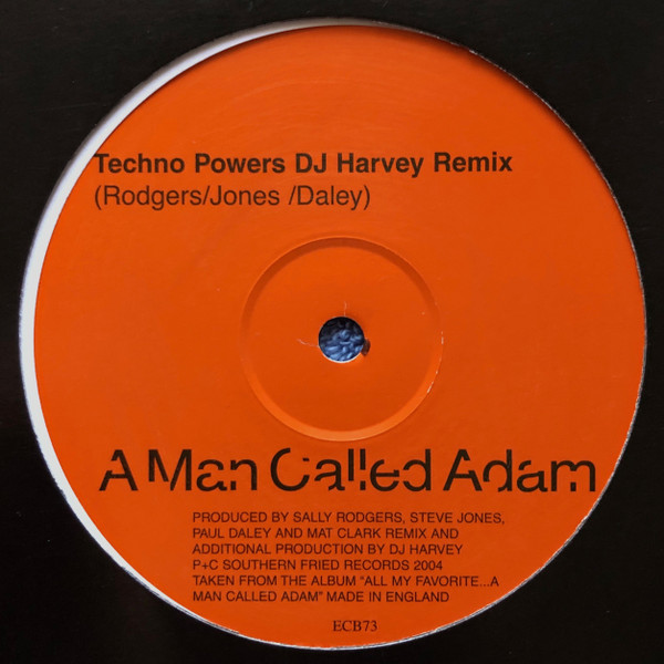 A Man Called Adam - Techno Powers : 12inch