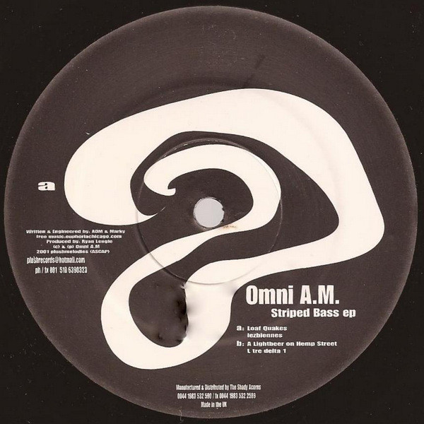 Omni A.M. - Striped Bass EP : 12inch