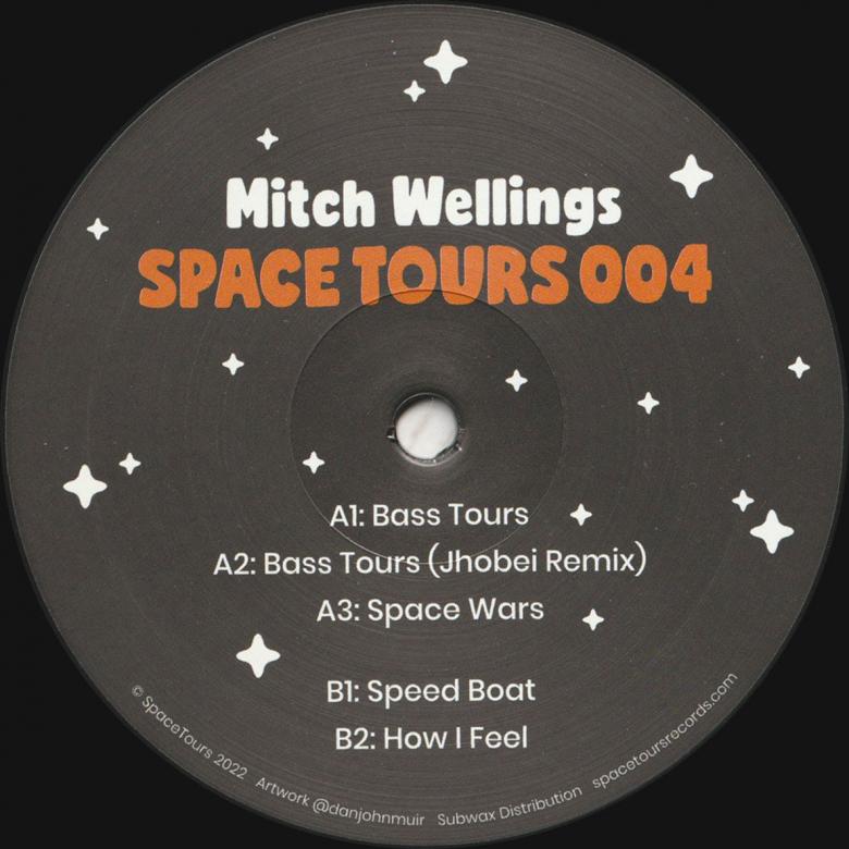 Mitch Wellings - Space Tours 004 (Incl. Jhobei Remix) : 12inch