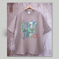 Chill Mountain/Ground/Reza Hasni - 「Ozunu」T-Shirt Khaki Size:M