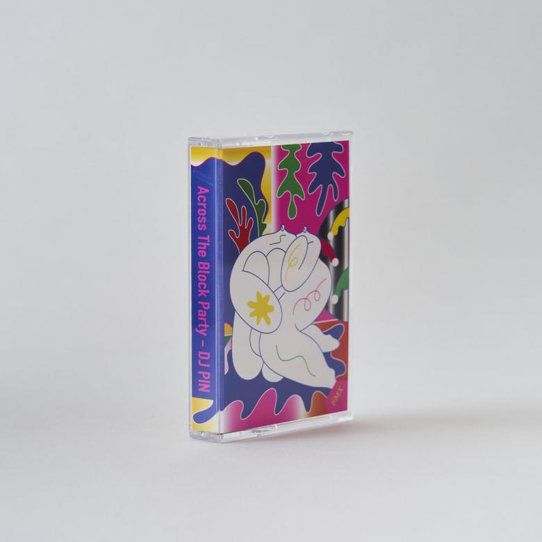 DJ Pin - Across The Block Party - Limited edition cassette tape - : Cassette