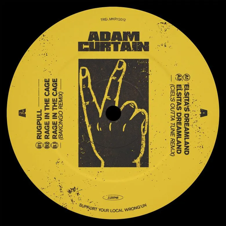 Adam Curtain (Ciel & Bakongo Remixes) - Elsitas Dreamland : 12inch