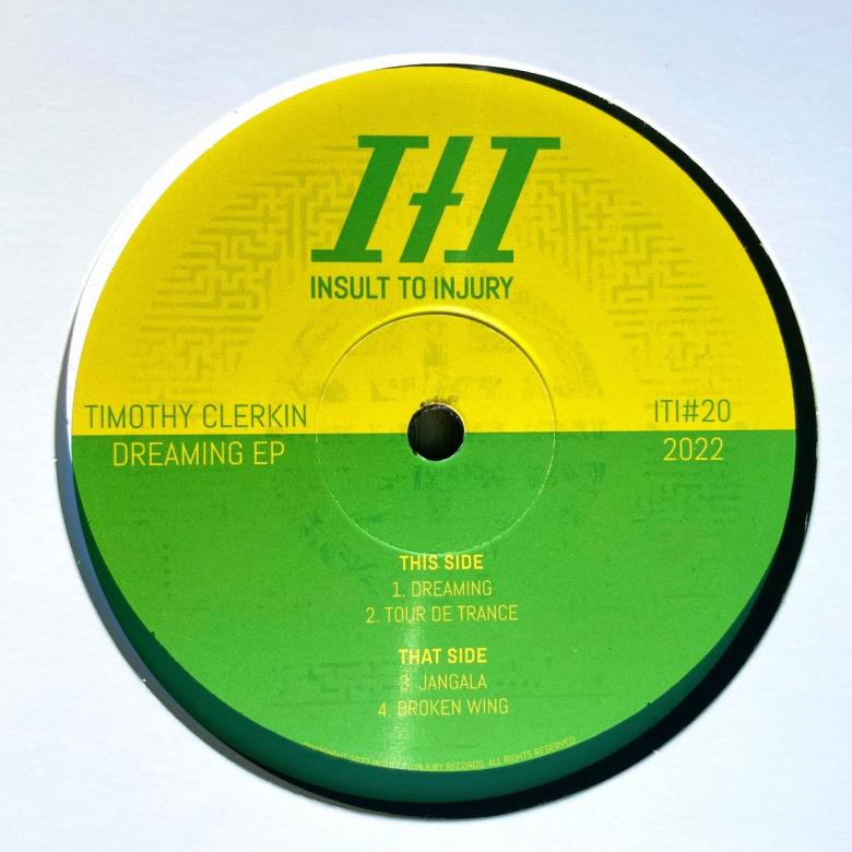 Timothy Clerkin - DREAMING EP : 12inch
