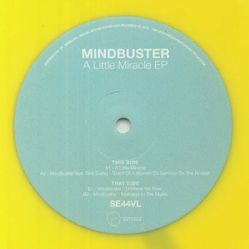 Mindbuster - A Little Miracle EP : 12inch