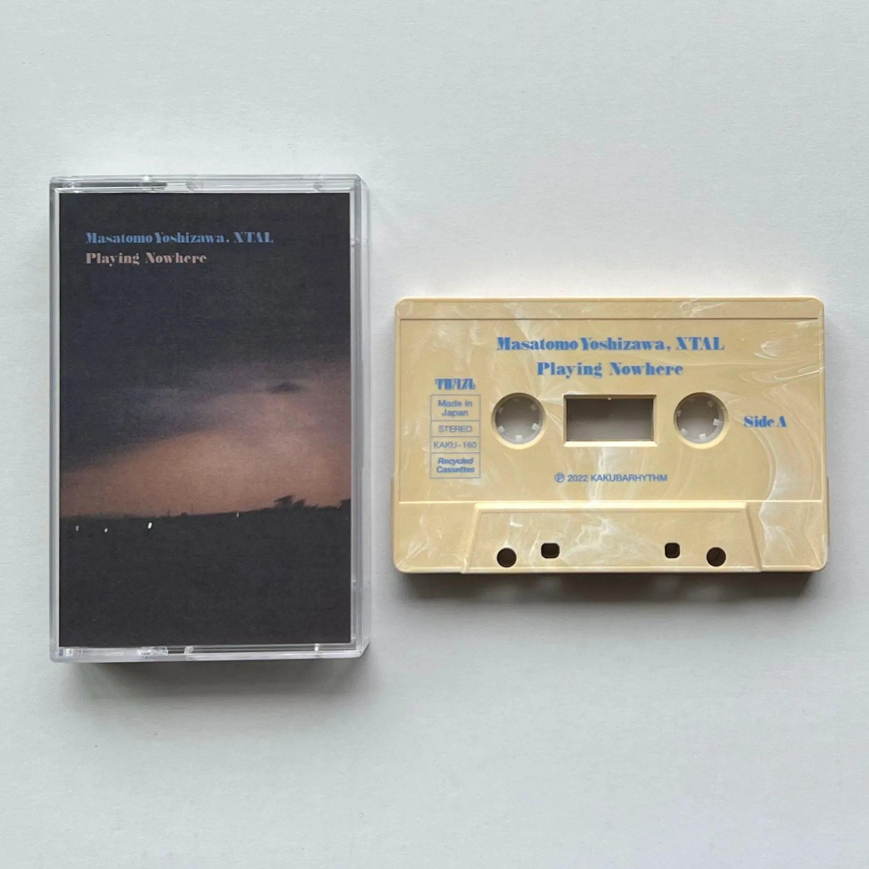 Masatomo Yoshizawa, XTAL - Playing Nowhere : Cassette
