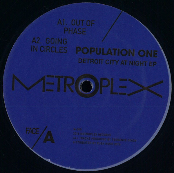 POPULATION ONE - Detroit City At Night EP : 12inch