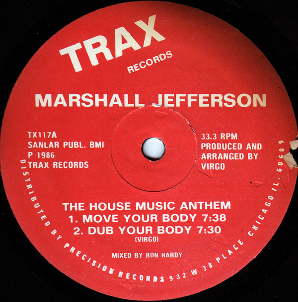 MARSHALL JEFFERSON - The House Music Anthem : 12inch