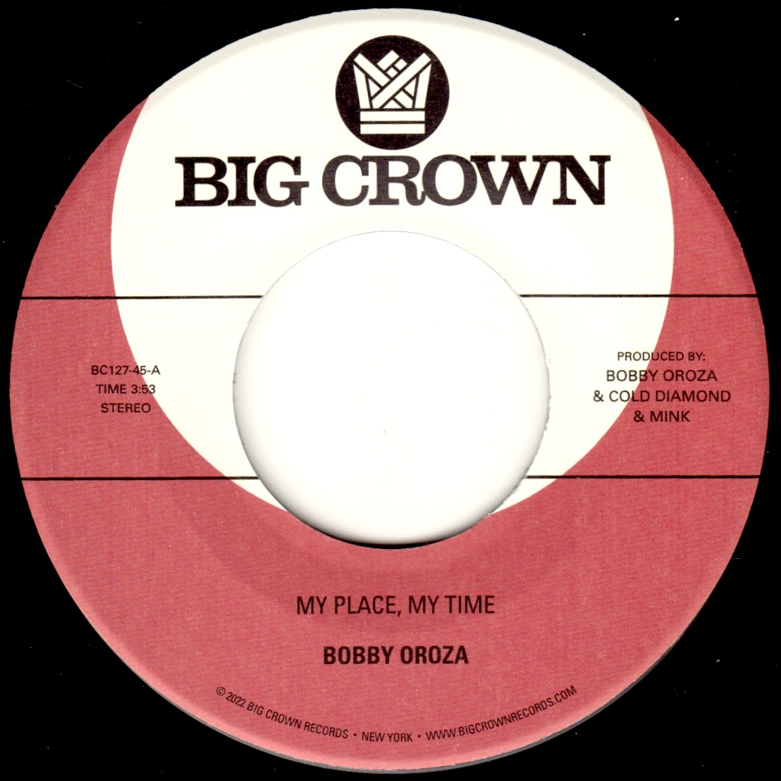 Bobby Oroza - The Otherside b/w Make Me Believe : 7inch