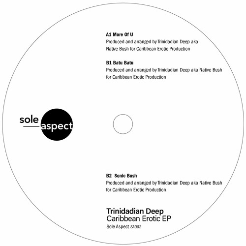 Trinidadian Deep - Caribbean Erotic EP : 12inch